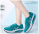 F-Trend Womens Breathable Mesh Muffin Rocking Leisure Shoes EU-39 - Blue 1 in UAE