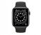Apple Watch Series 6 M00H3 GPS 44mm Space Gray Aluminium Case with Black Sport Band 2 in UAE