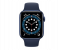 Apple Watch Series 6 M00J3 GPS 44mm Blue Aluminium Case with Deep Navy Sport Band 2 in UAE