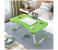 Jongo Work at Home Laptop Table with Tab and Tea Holder - Light Green 2 in UAE