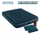 Intex ZX-64736 152 x 203 x 25CM Double Bed Queen Airbed Pillow & Air Pump - Blue 1 in UAE