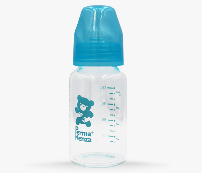 Permanenza PRHMM 120ml Standard Neck Glass Bottle - Blue 1 in UAE