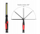 Magnetic USB Rechargeable Portable Camping Light - Black 4 in KSA