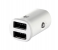 HeatZ ZCCS10 Dual Port Smart Fast Car Charger with Micro USB Cable - White 2 in UAE