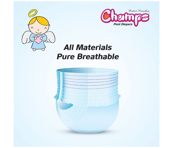 Champs Large 18 Pants Baby Diaper 3 in UAE