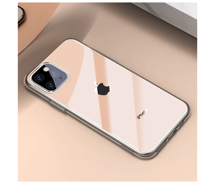 Baseus Clear Phone Case For iPhone 12 Mini Case Coque Ultra Thin Soft TPU Silicone Back Covers - Clear 1 in UAE