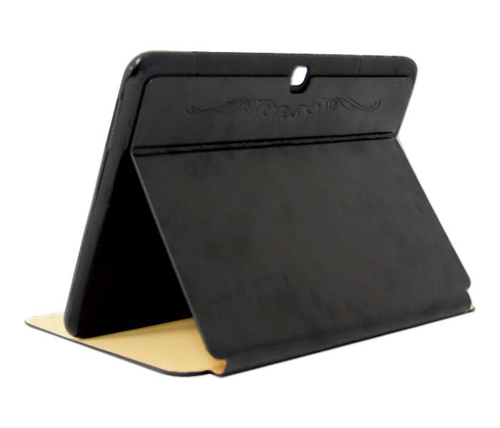 Kaku Leather Flip Case Cover For Samsung Galaxy Tab 4 T530 T531 - Black 3 in UAE