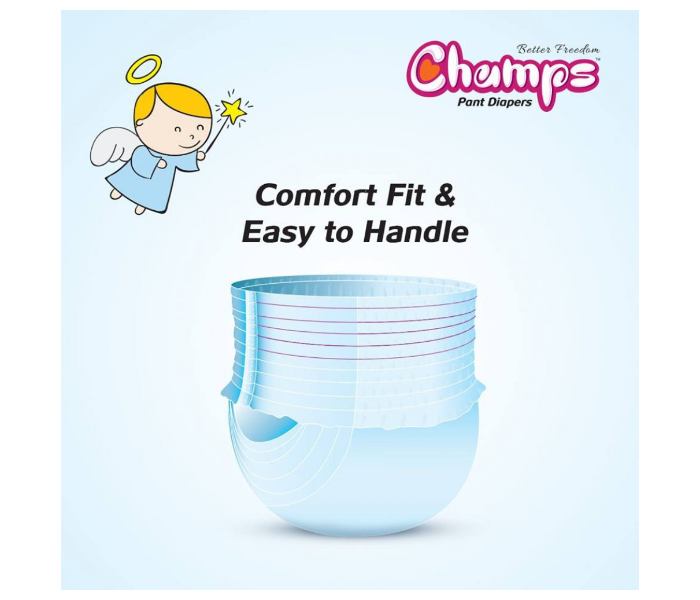 Champs Small 10 Baby Pant Diapers 3 in UAE