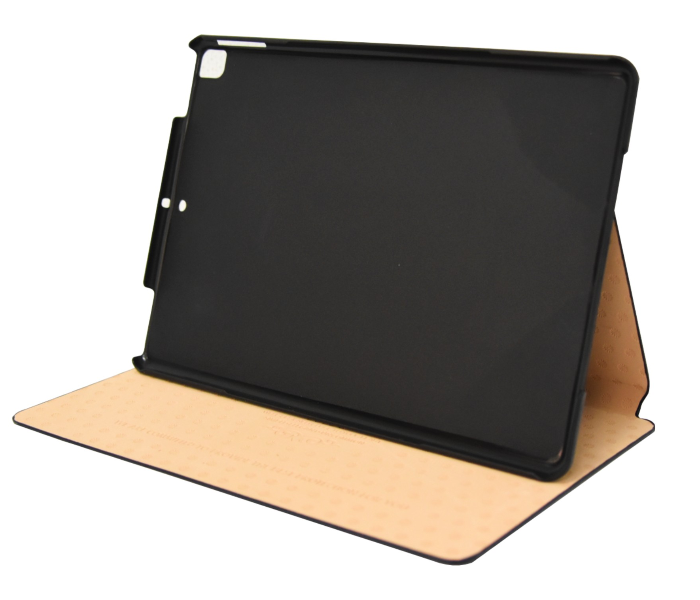 Mykaku Leather Flip Case Cover for iPad New IP 10.2 10.5 2019 - Black 3 in UAE