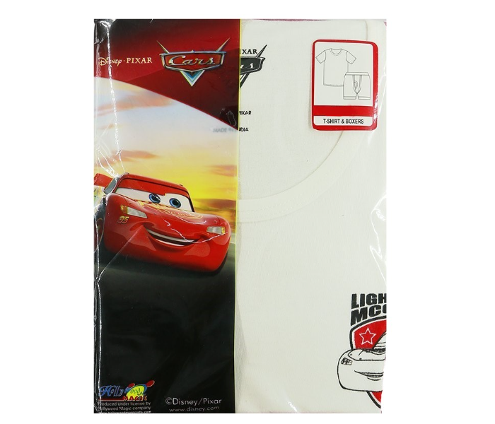 Disney CRWIS1 10 Years Cars 2 Piece Set - White 1 in UAE