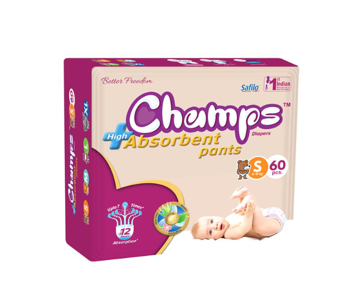 Champs Small 60 Pants Baby Diaper 1 in UAE