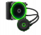Gamemax Iceberg 120 RGB All in One Liquid Cooler - Black and Green 2 in UAE