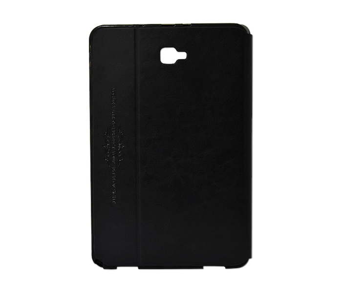 Kaku Leather Flip Case Cover For Samsung Galaxy Tab A P585 P580 - Black 2 in UAE