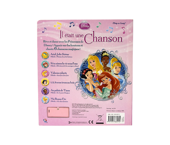 Disney Princess Once Upon a Song Sound Book 3 in UAE