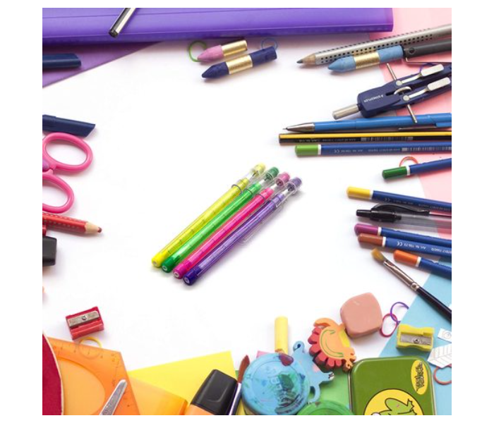 Bensia 72 Pieces Non Sharpening Pencil with Scented Eraser 2 in UAE