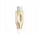 HeatZ ZCS06 1 Meter Metallic Smart Fast Micro USB Cable - Gold 2 in UAE