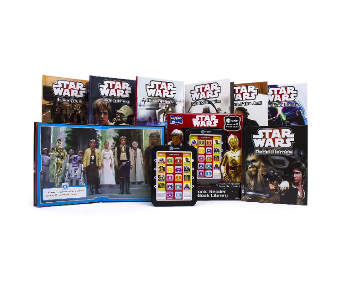 Disney Star Wars Saga Me Reader Electronic Reader and 8 Book Library 2 in UAE