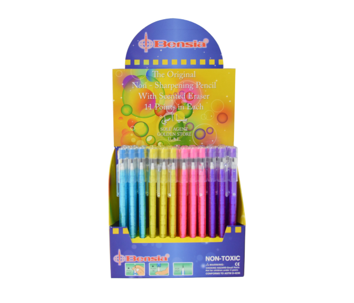 Bensia 72 Pieces Non Sharpening Pencil with Scented Eraser 1 in UAE