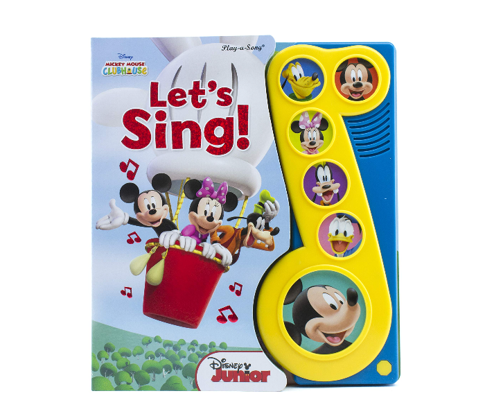 Disney Mickey Mouse Clubhouse - Lets Sing Little Music Note Sound Book 1 in UAE