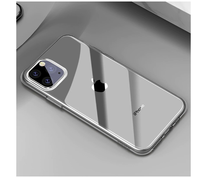 Baseus Clear Phone Case For iPhone 12 Pro Case Coque Ultra Thin Soft TPU Silicone Back Covers - Clear 1 in UAE