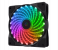 Gamemax CL-400 4 Piece 120mm RGB Case Fan - Black 4 in UAE