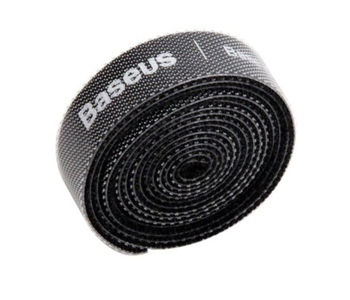 Baseus Cable Organizer Wire Winder USB Cable Management Charger Protector For iPhone Mouse Earphone Cable Winder 0.5M - Black 1 in UAE