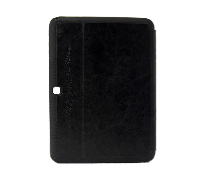 Kaku Leather Flip Case Cover For Samsung Galaxy Tab 4 T530 T531 - Black 2 in UAE