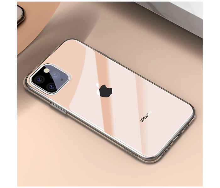 Baseus Clear Phone Case For iPhone 12 Case Coque Ultra Thin Soft TPU Silicone Back Covers - Clear 1 in UAE