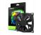 G-Max GMX-12-DBB RGB Fan 120mm Ultra Quite Adjustable Cooling Case Fan 4 in UAE
