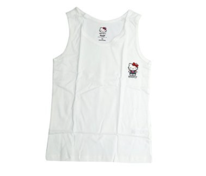 Hello Kitty HKWIT1 Vest for 8 Year Kids - White 1 in UAE