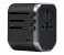 HeatZ ZA55 Universal Fast Travel Adapter With Type C And Dual Port USB - Black 2 in UAE