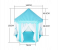 Princess Castle Play Tent Indoor and Outdoor Play House For Kids Large - Blue 3 in UAE