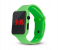 Jam Tangan LED Strap Rubber Jam Digital Unisex-Green 1 in UAE