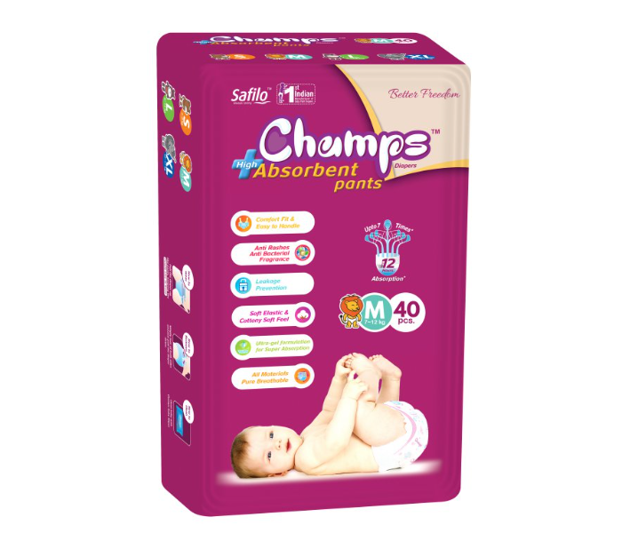 Champs Medium 40 Pants Baby Diaper 1 in UAE