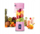 Portable Rechargeable Juice Blender with 6 Stainless Steel Blade - Pink 2 in UAE
