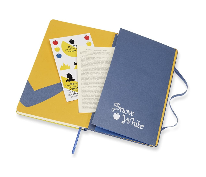 Moleskine 240 Pages Limited Edition Snow White Notebook Hard Cover Large 3 in UAE