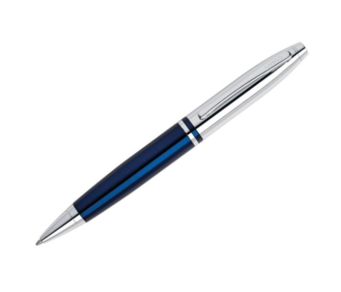 Cross Calais Chrome and Blue Lacquer Ballpoint Pen 1 in UAE