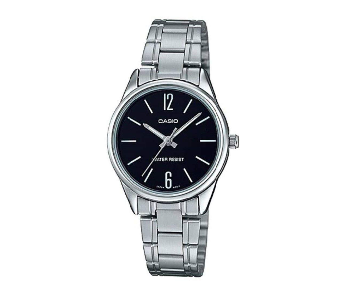 Casio LTP-V005D-1BUDF Analog Stainless Steel Wristwatch - Stainless Steel 1 in UAE