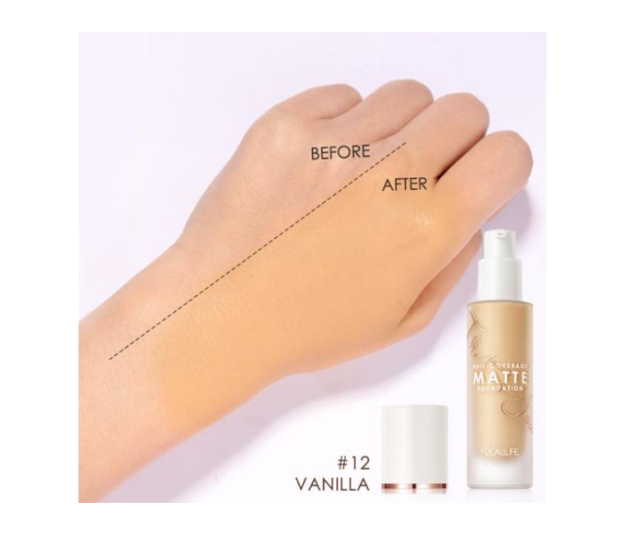Focallure Cover Max Foundation - Vanila 1 in OMAN