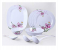 Royal Mark 10 Pieces Melamine Dinner Set - White 4 in OMAN