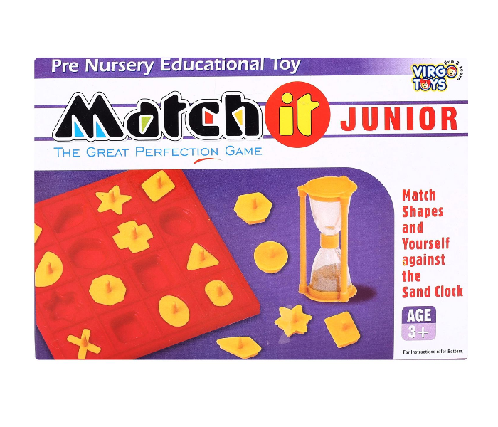 Virgo Toys Match It Junior Educational Toy 2 in UAE
