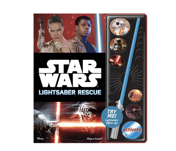 Disney 6 Sounds Star Wars The Force Awakens Lightsaber Rescue Story Book 1 in UAE