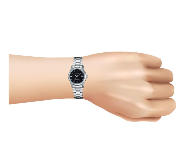 Casio LTP-V002D-1AUDF Analog Stainless Steel Wristwatch - Stainless Steel 5 in UAE