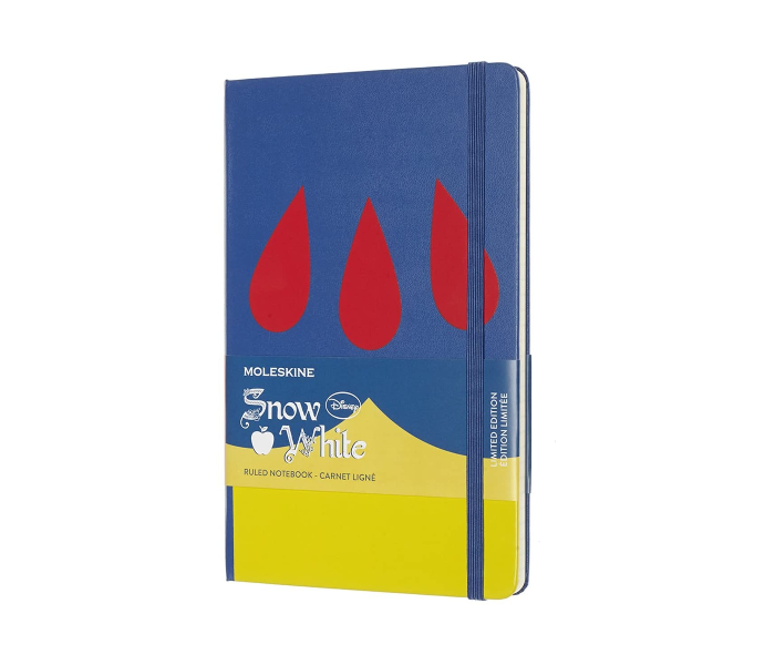 Moleskine 240 Pages Large Limited Edition Snow White Hard Cover Notebook - Blue 1 in UAE
