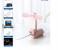 USB Rechargeable Handheld Mini Fan with Power Bank Feature used as Pocket Desk Fan - Pink 3 in OMAN