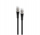 HeatZ ZC25 Type-C To Type-C Fast Charging Cable - Black and Silver 1 in OMAN