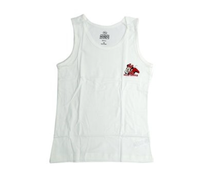 Disney MNMIT2 Minnie Mouse Camisole Vest for 6 Year Kids - White 2 in UAE