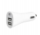 HeatZ ZCCS13 Dual Port Smart Fast Car Charger with Micro USB Cable - White 2 in UAE