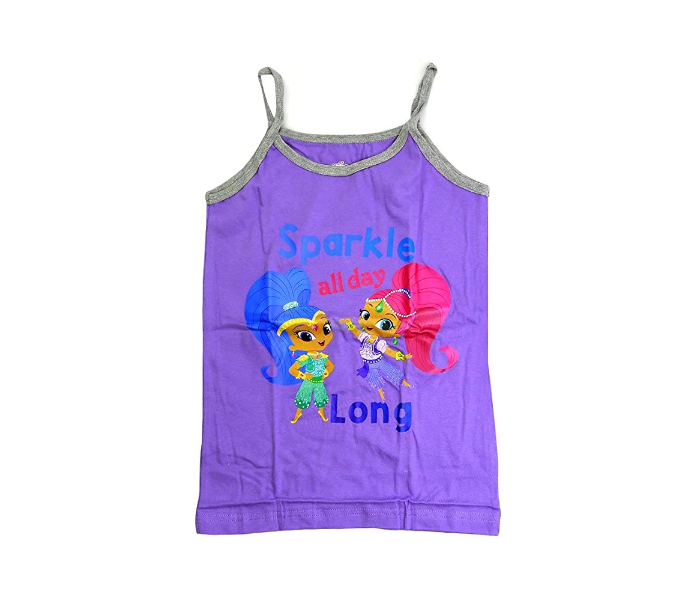 Nickelodeon SASCS1A 12 Years Vest and Short Set - Purple 3 in UAE