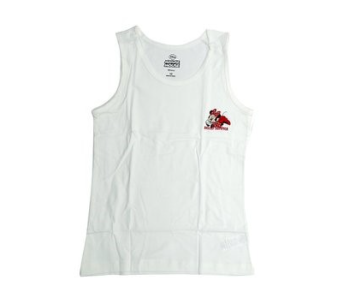 Disney MNMIT2 Minnie Mouse Camisole Vest for 8 Year Kids - White 2 in UAE